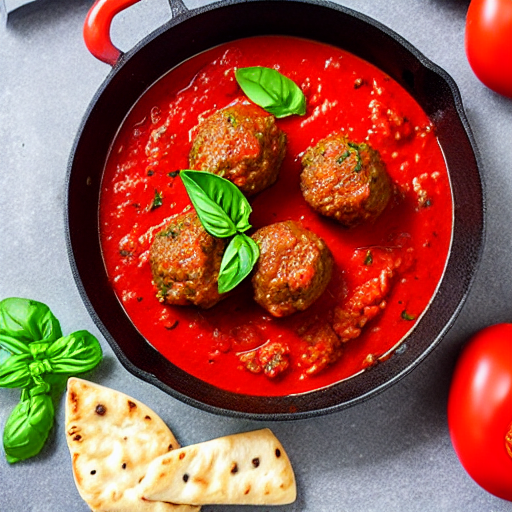 Köfte with Tomato Sauce