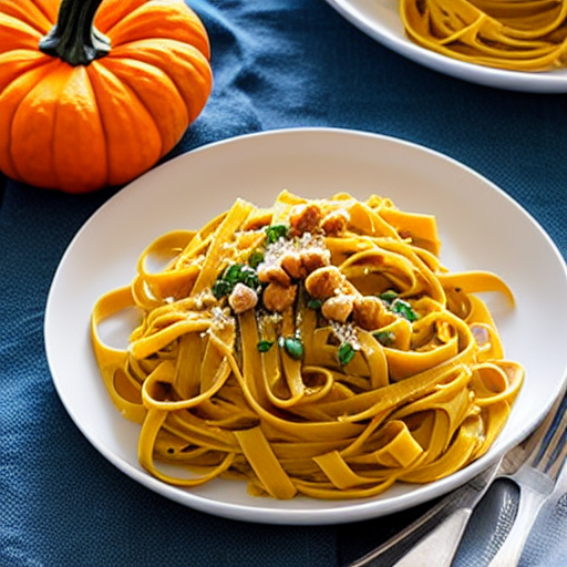 Pumpkin Fettuccine