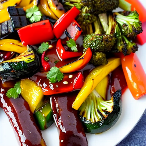 Teriyaki Grilled Vegetables