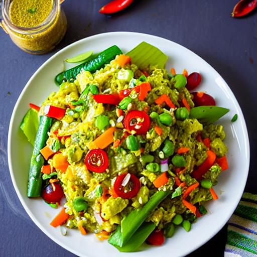 Rawa Upma Salad