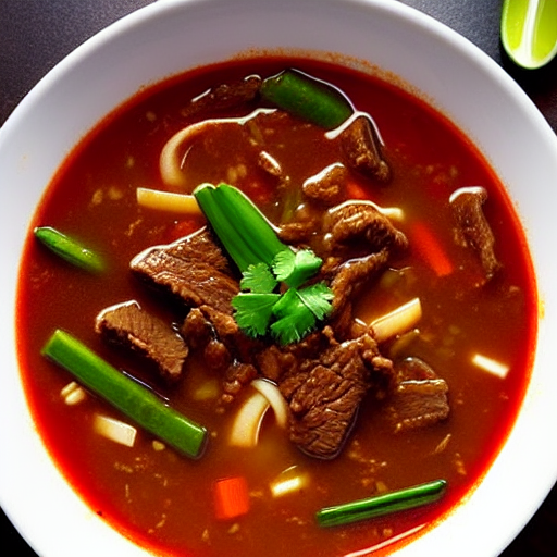Spicy Beef Soup