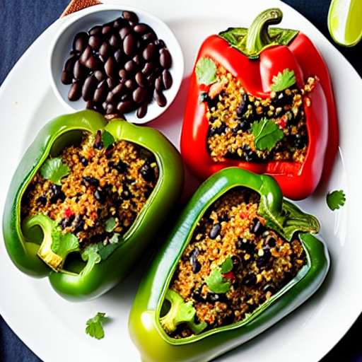 Poblano Relleno Vegano