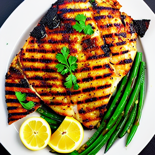 Lemon Herb Grilled Fish