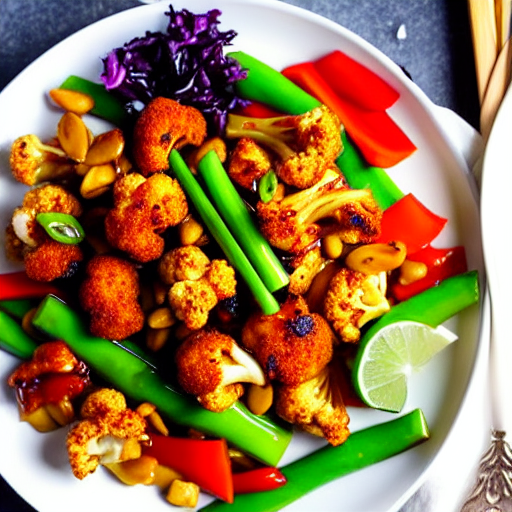 Kung Pao Cauliflower