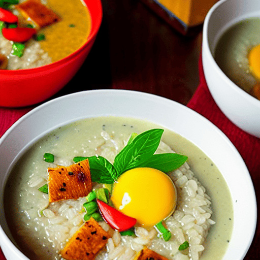 Bamboo Rice Porridge