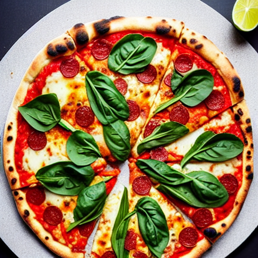 Pizza de Espinacas