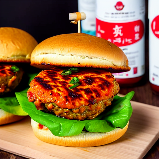 Sichuan Chicken Burger
