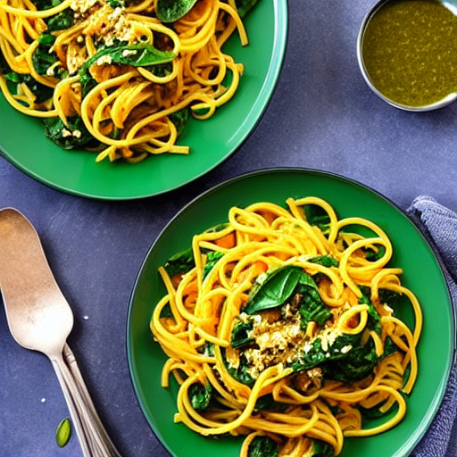 Pasta with Spinach