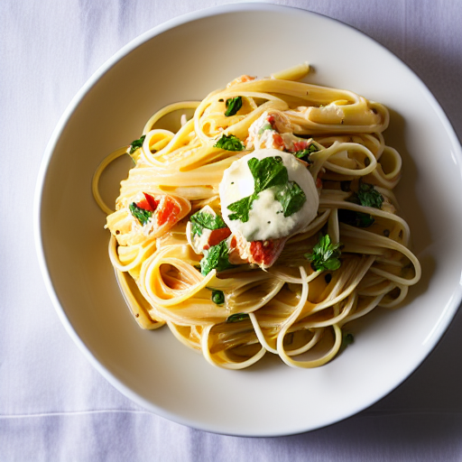 Pasta con Granchio e Panna