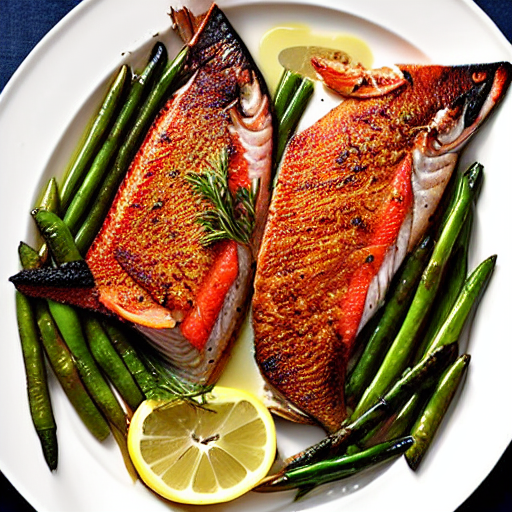 Oven-Roasted Trout