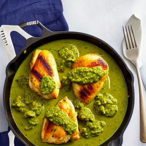 Pollo en Salsa Verde