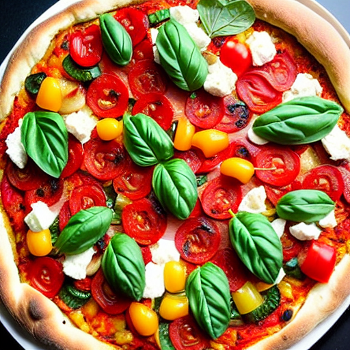 California Veggie Pizza
