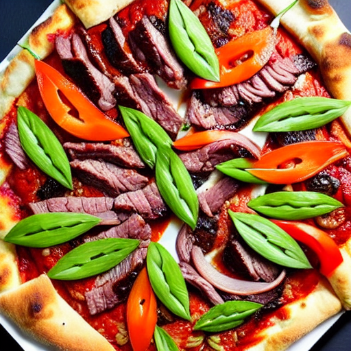 Korean BBQ Pizza