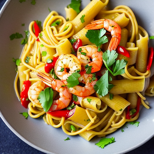 Pasta with Shrimp