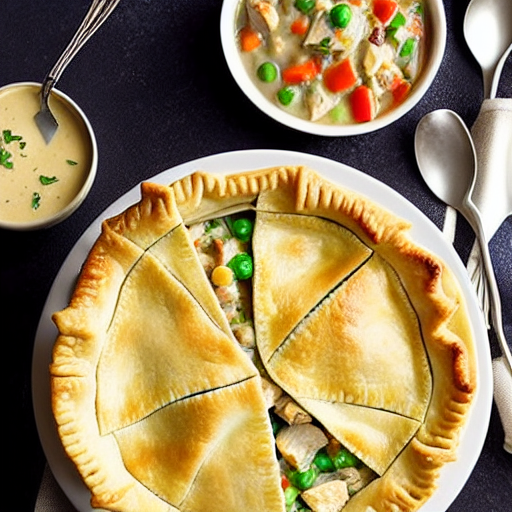 Halal Chicken Pot Pie