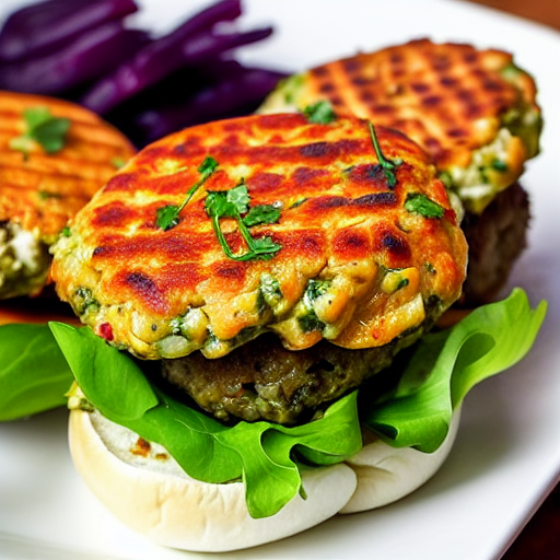 Feta Stuffed Patties