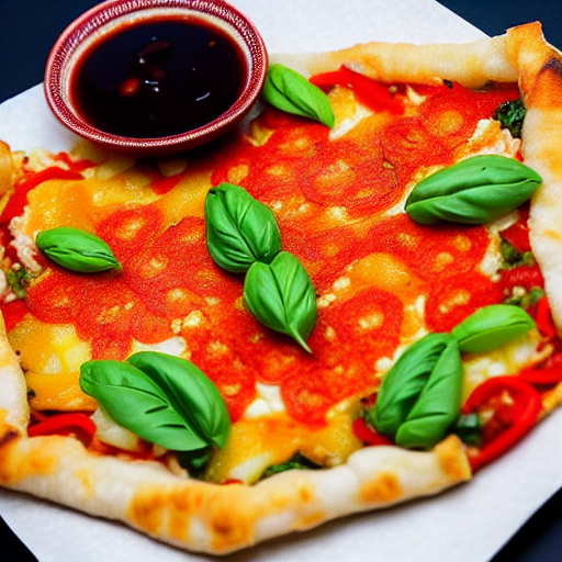 Prawn Tempura Pizza