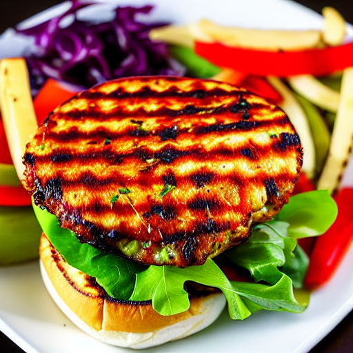 Grilled Halloumi Burger