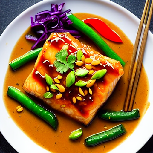 Vegetarian Sweet and Sour Fish