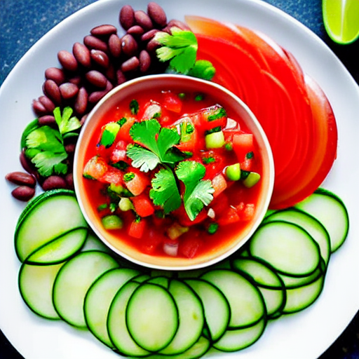 Pico de Gallo con Pepino