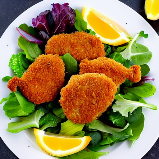Crispy Chicken Salad