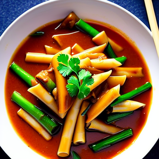 Vegetarian Braised Bamboo Shoots