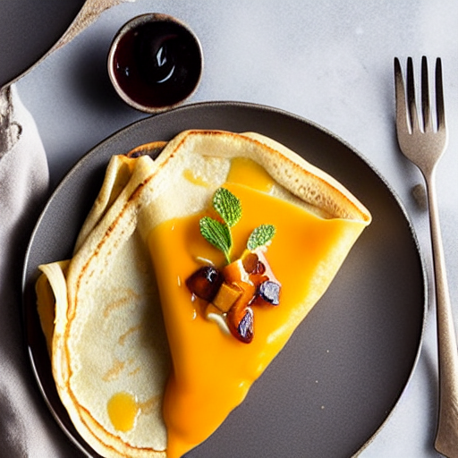 Keto Crêpes Suzette