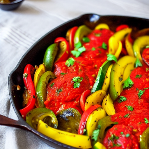 Keto Moroccan Ratatouille