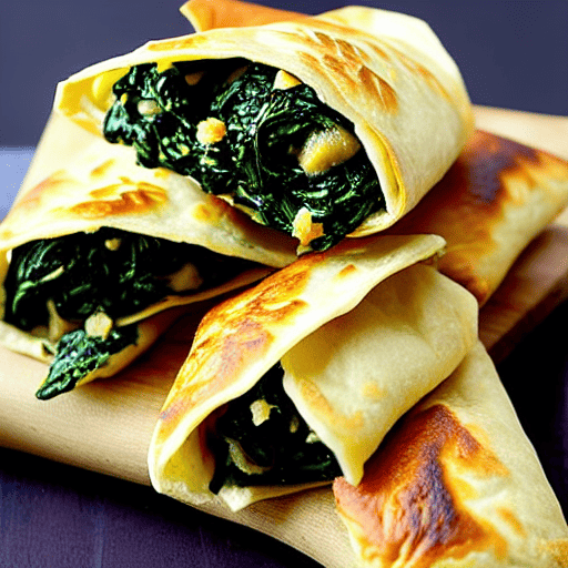 Baked Spinach Fatayer