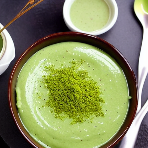 Keto Green Tea Pudding