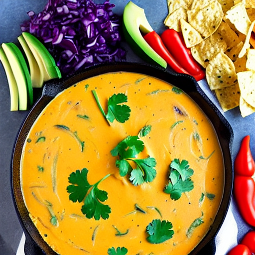 Vegetable Queso Fundido