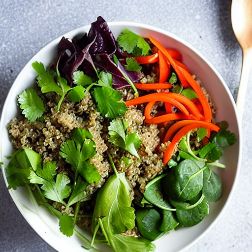 Mushroom Quinoa Bowl