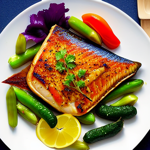 Baked Mackerel