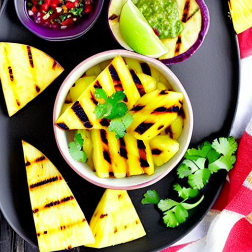 Grilled Pineapple Salsa