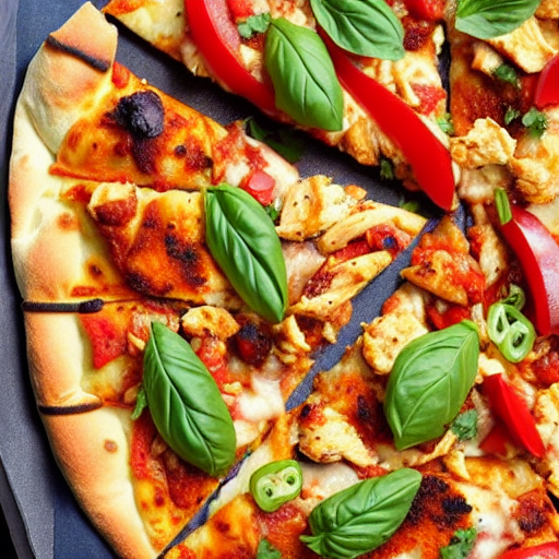 Chipotle Chicken Pizza