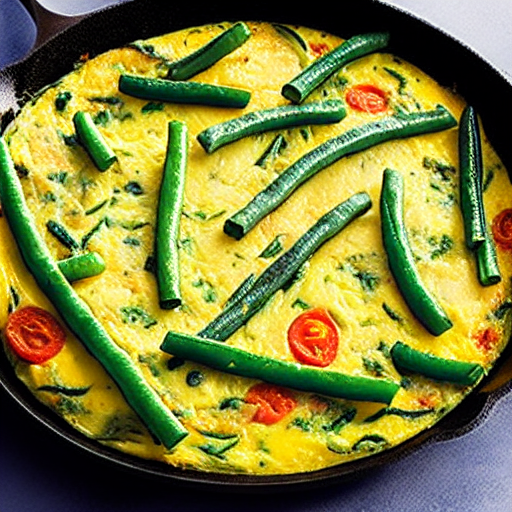Frittata di Fagiolini