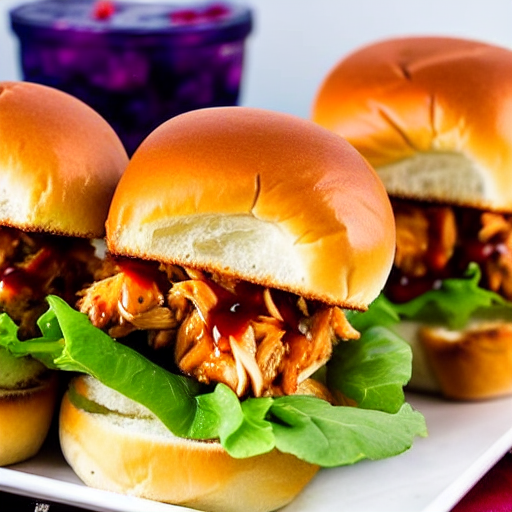 BBQ Chicken Sliders