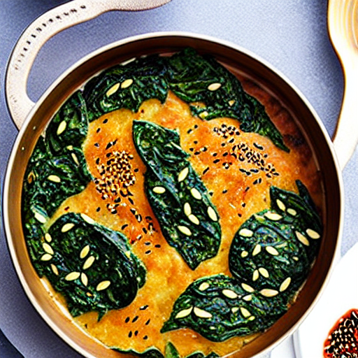 Baked Spinach Goma