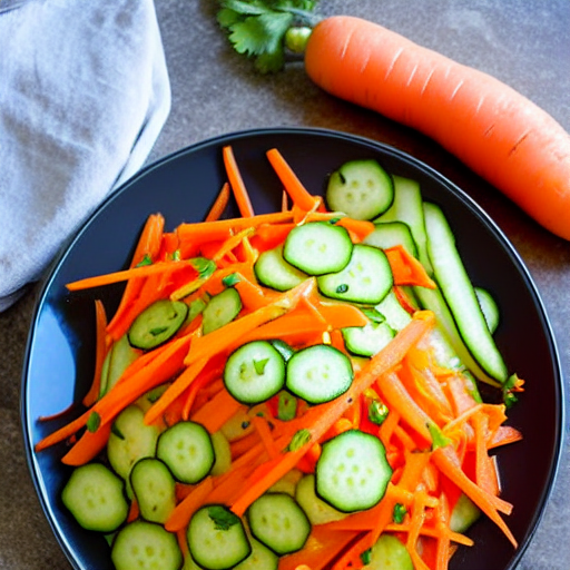 Carrot Cucumber Salad