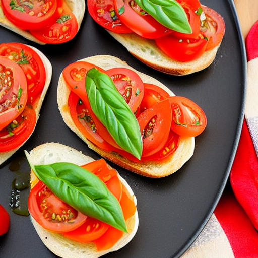 Tartines de Tomates