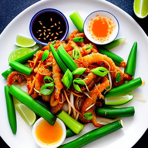 Mực Xào Hành
