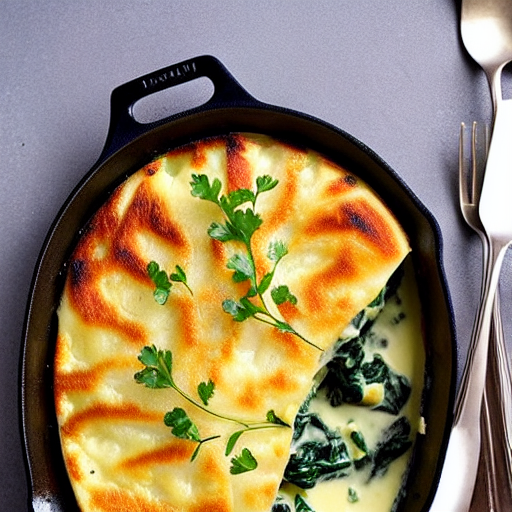 Chard and Potato Gratin