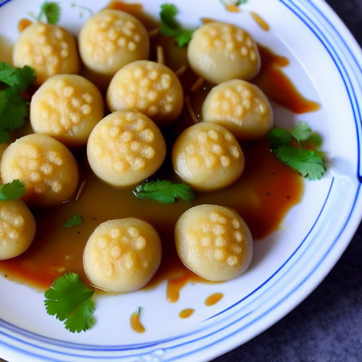 Bánh Bột Lọc Nhân Đậu