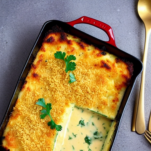 Savory Cauliflower Gratin