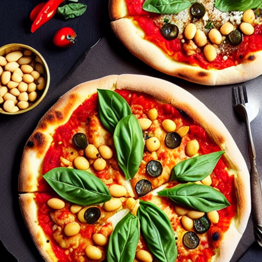 Pizza aux Fèves