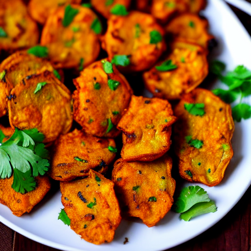 Baked Vegetable Pakoras