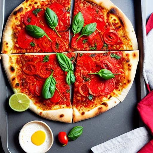 Keto Taktouka Pizza