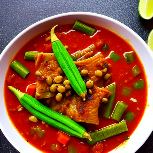 Bamieh Soup