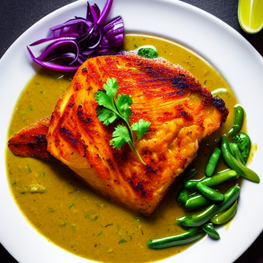 Peixe Assado com Ervas