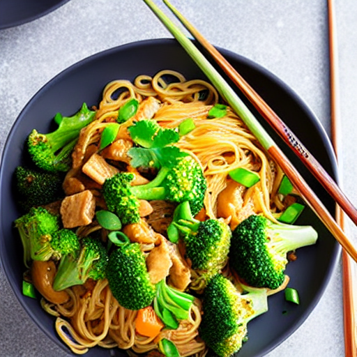 Broccoli Noodle Stir-fry